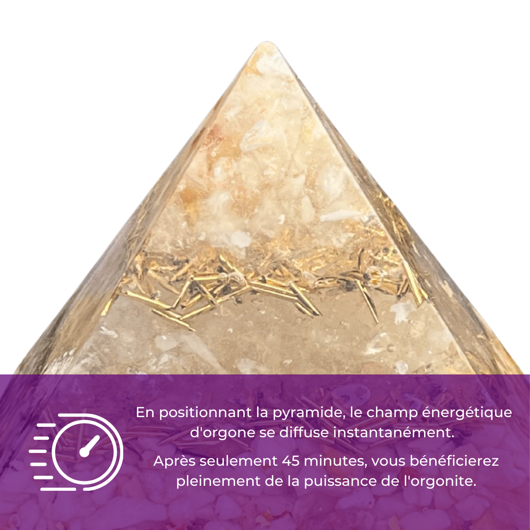 Pyramide Générateur d'Orgone - Illumination, Créativité