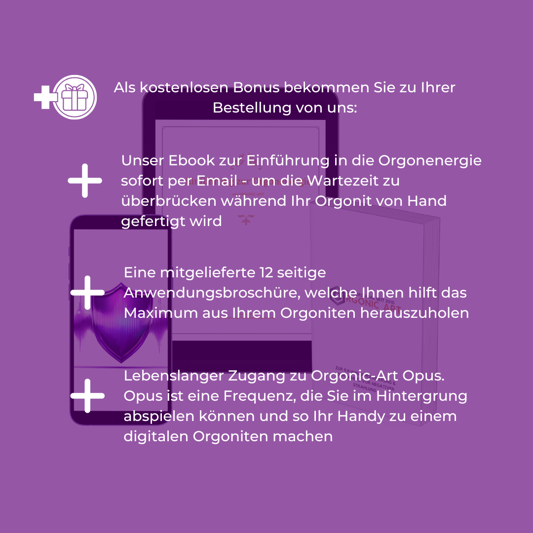 Orgon Energiestäbe - Manuelles Energieaufladen