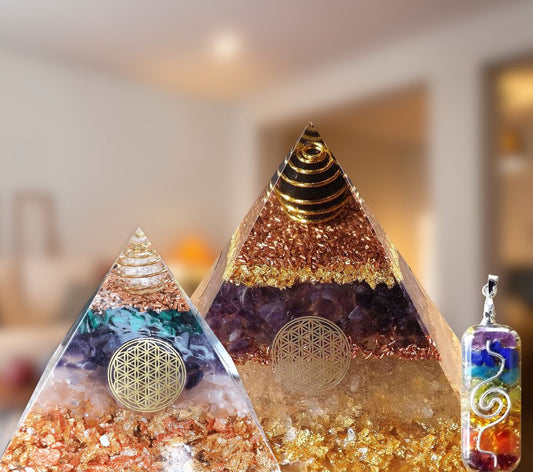 Coffret de Démarrage Énergie d'Orgone - Lot de 3 Orgonites