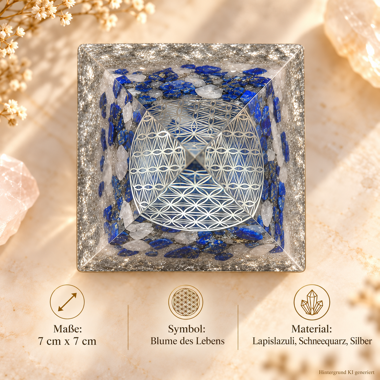 Sonderverkauf-Angebot: Heilige Geometrie Pyramide