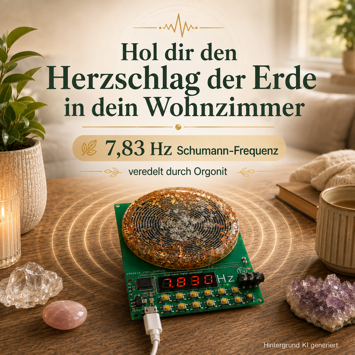 Schumann Frequenzgenerator V2