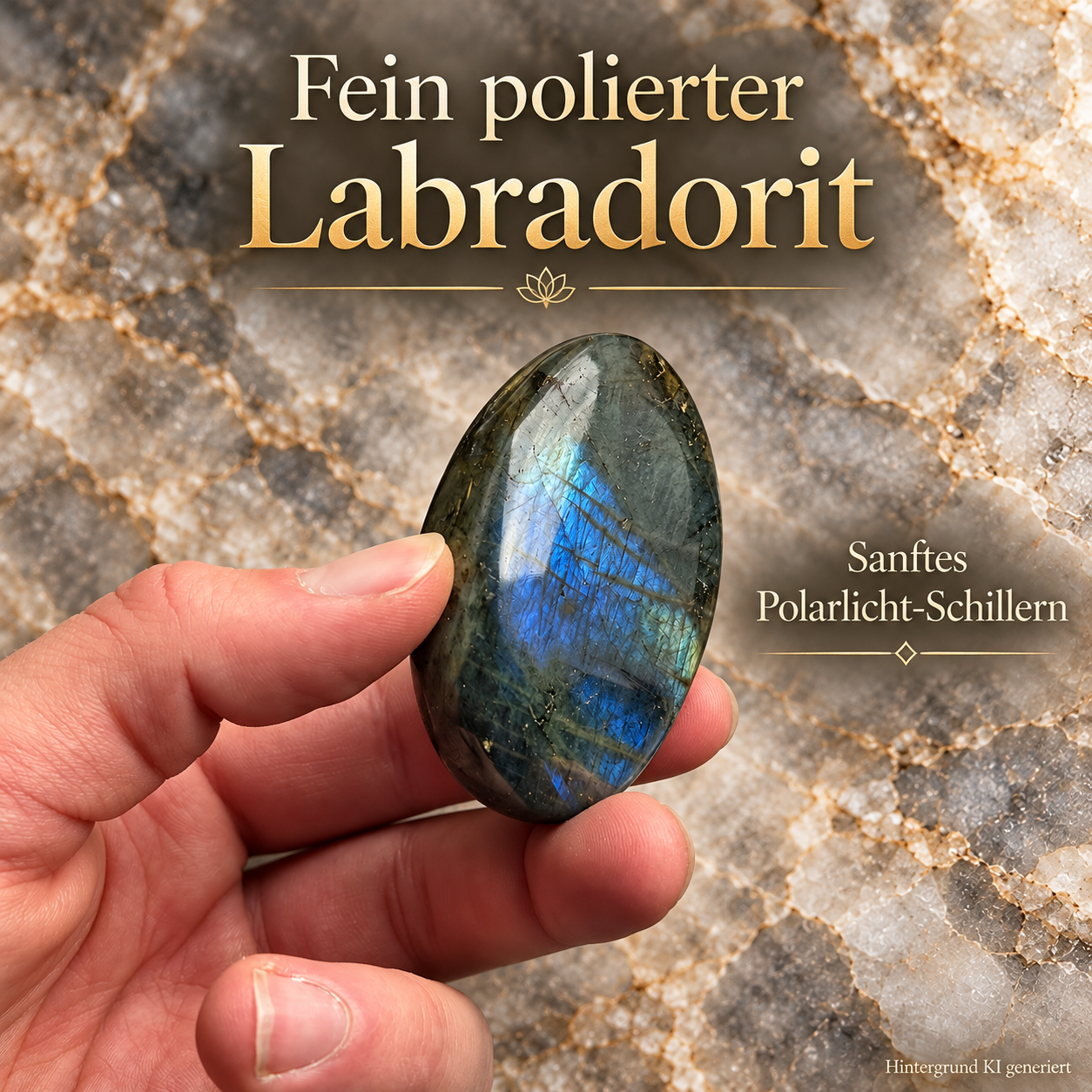 Sonderverkauf-Angebot: Labradorit Handschmeichler