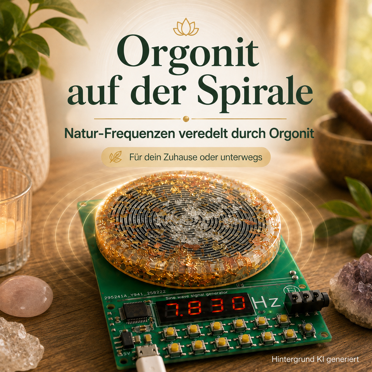 Schumann Frequenzgenerator V2