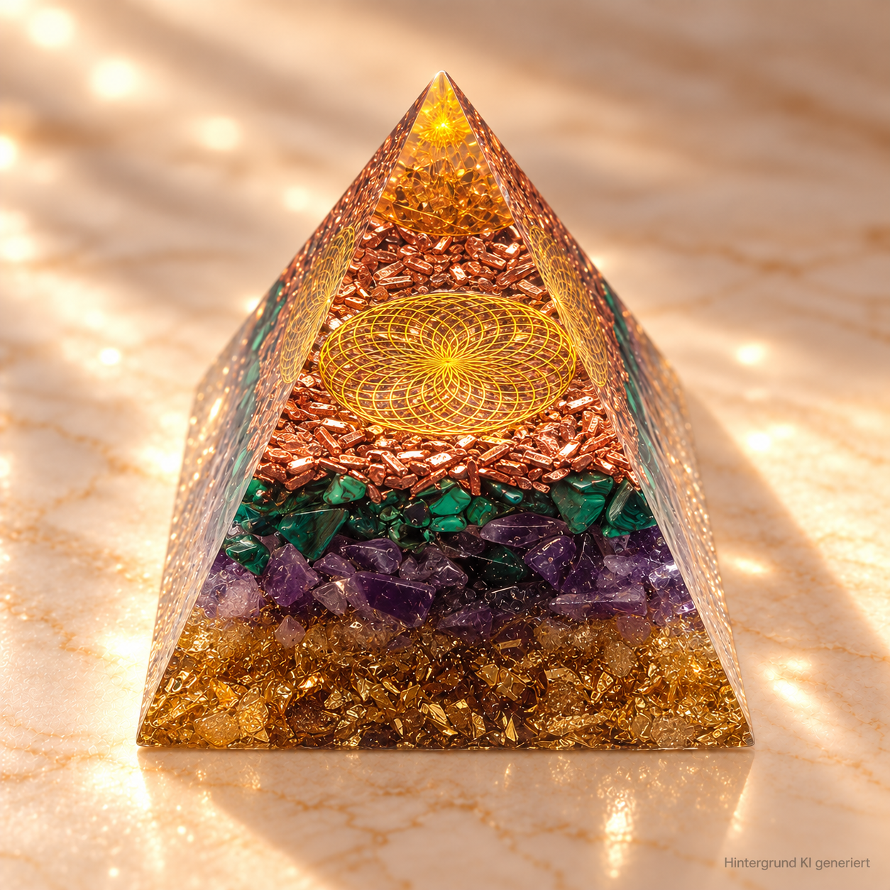 Sonderverkauf-Angebot: Heilige Geometrie Pyramide
